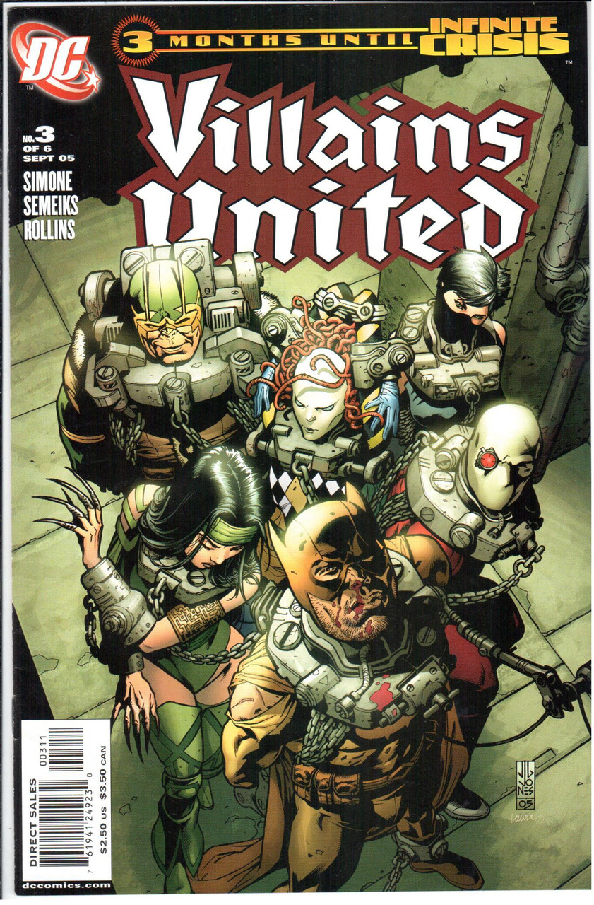 Infinite Crisis Vilians United #3 NM- 9.2