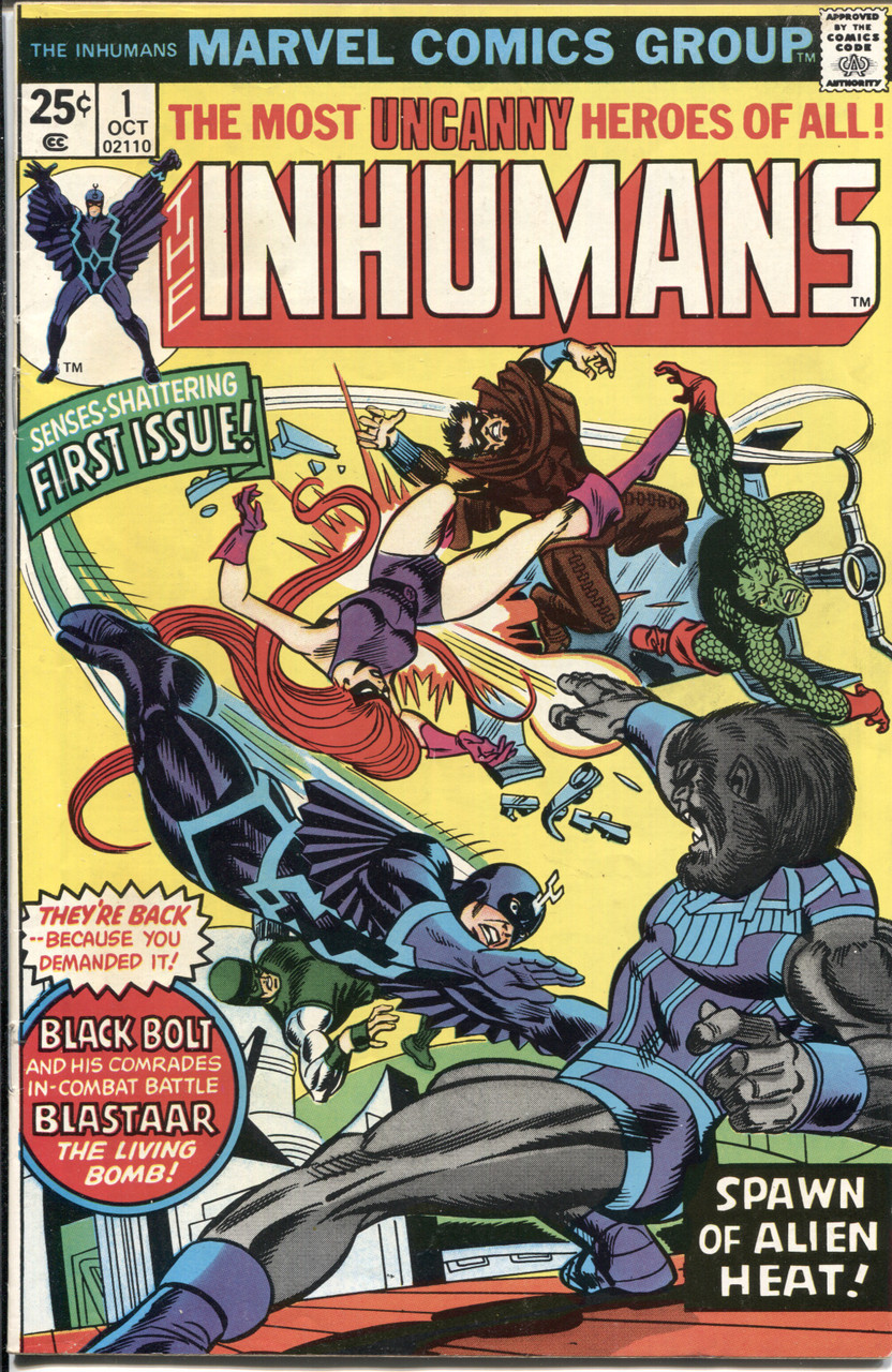 Inhumans (1975 Series) #1 VF 8.0