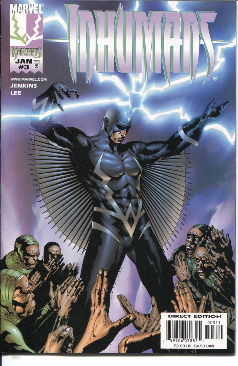 Inhumans (1998 Series) #3 NM- 9.2