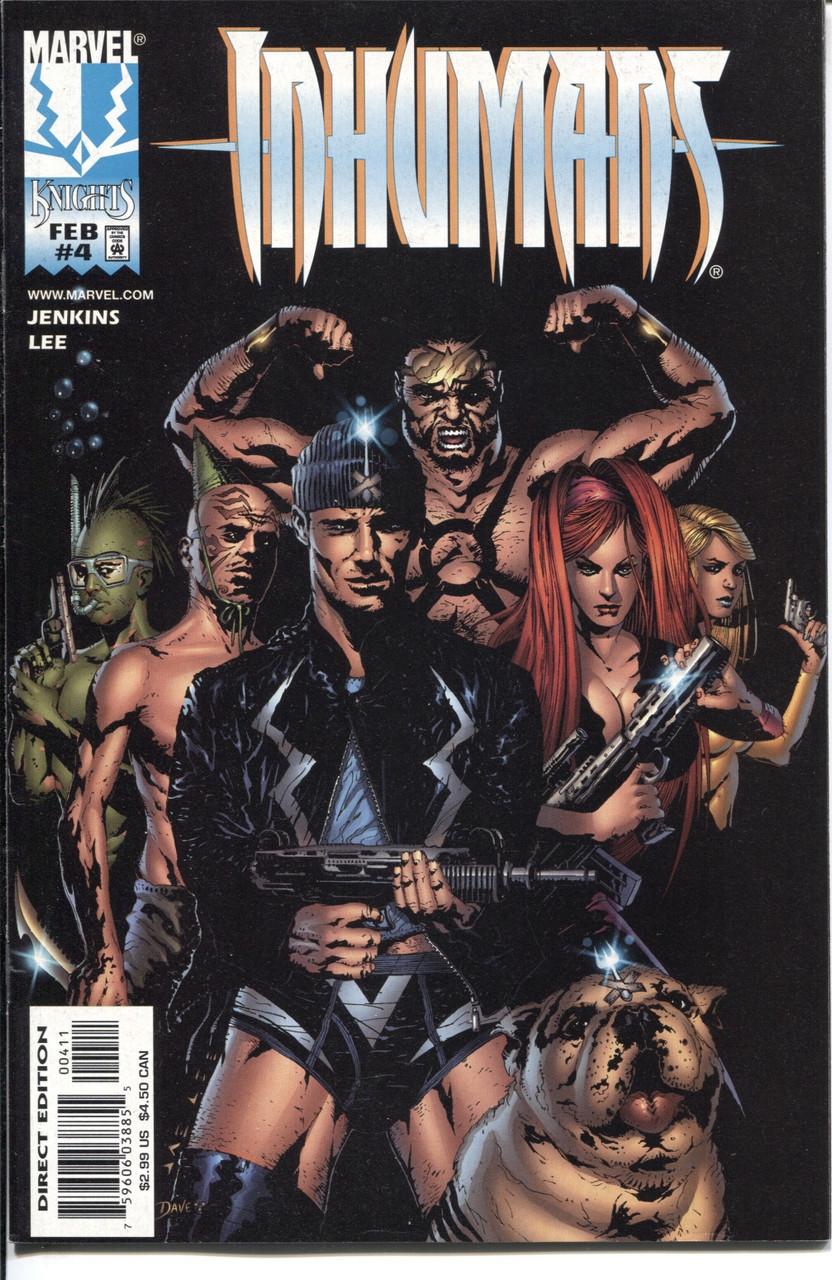 Inhumans (1998 Series) #4 NM- 9.2