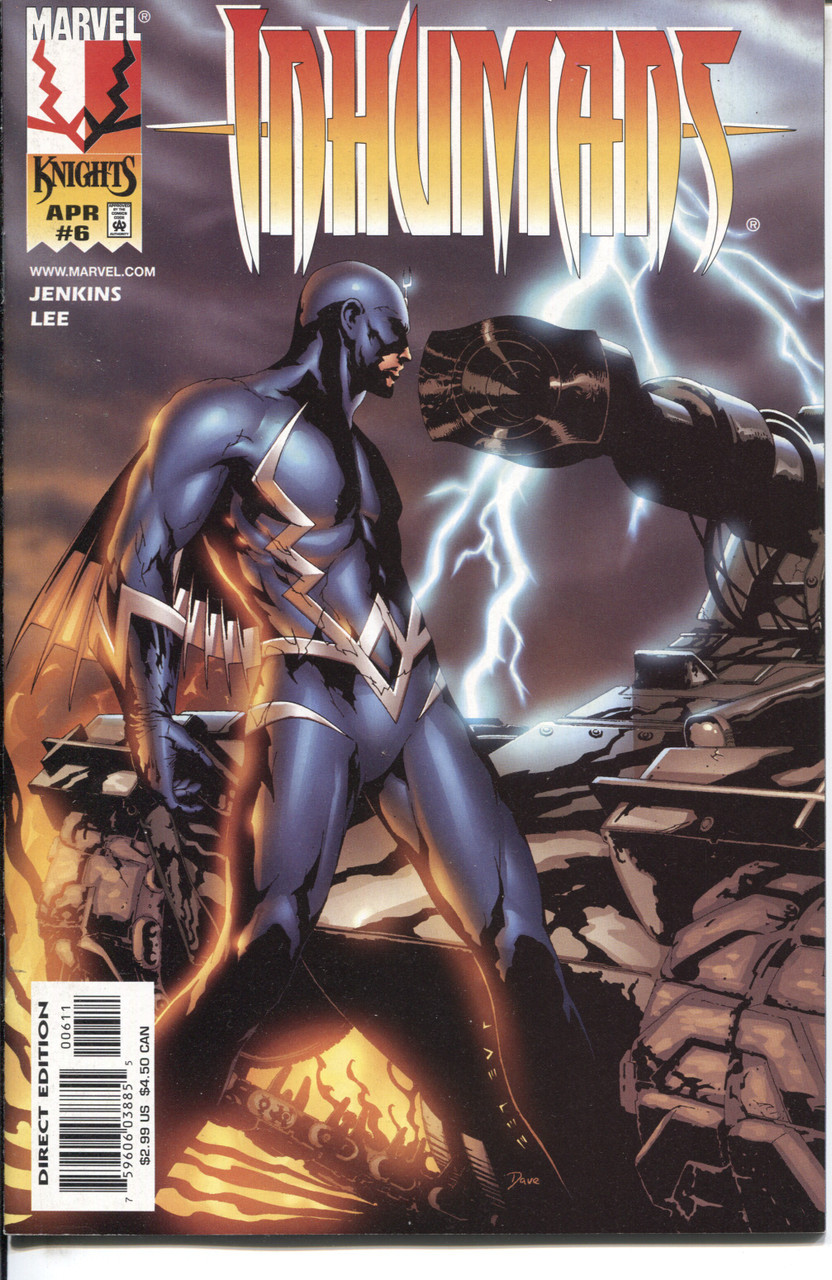 Inhumans (1998 Series) #6 NM- 9.2
