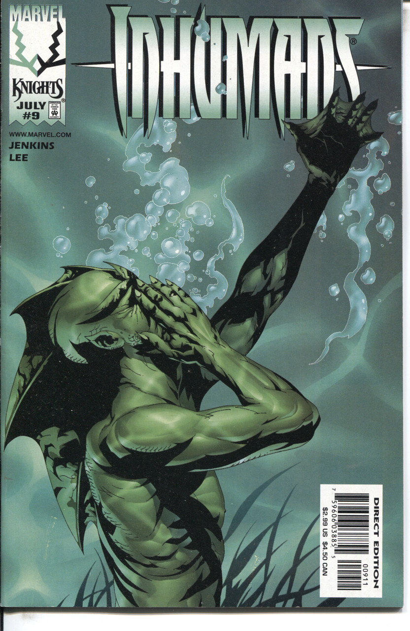 Inhumans (1998 Series) #9 NM- 9.2