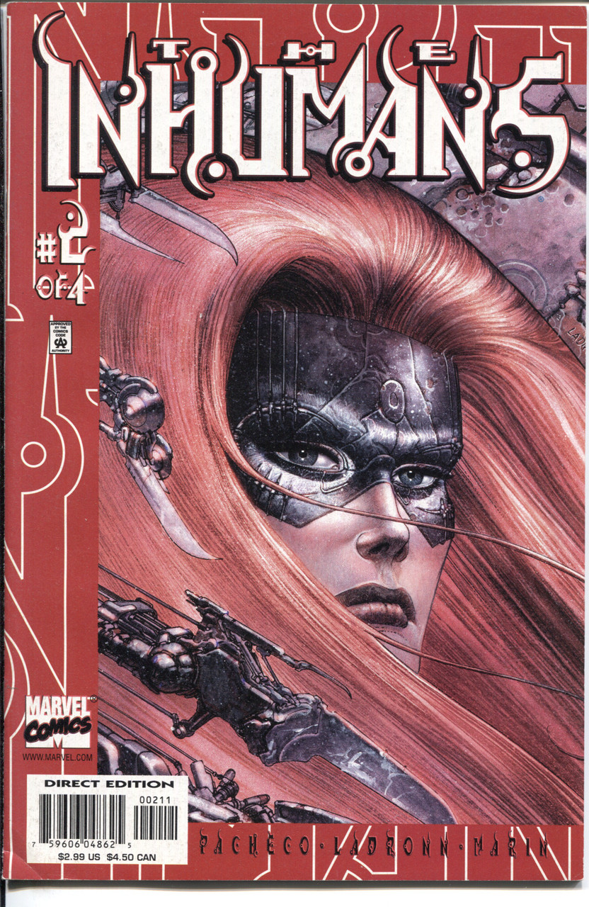 Inhumans (2000 Series) #2 NM- 9.2