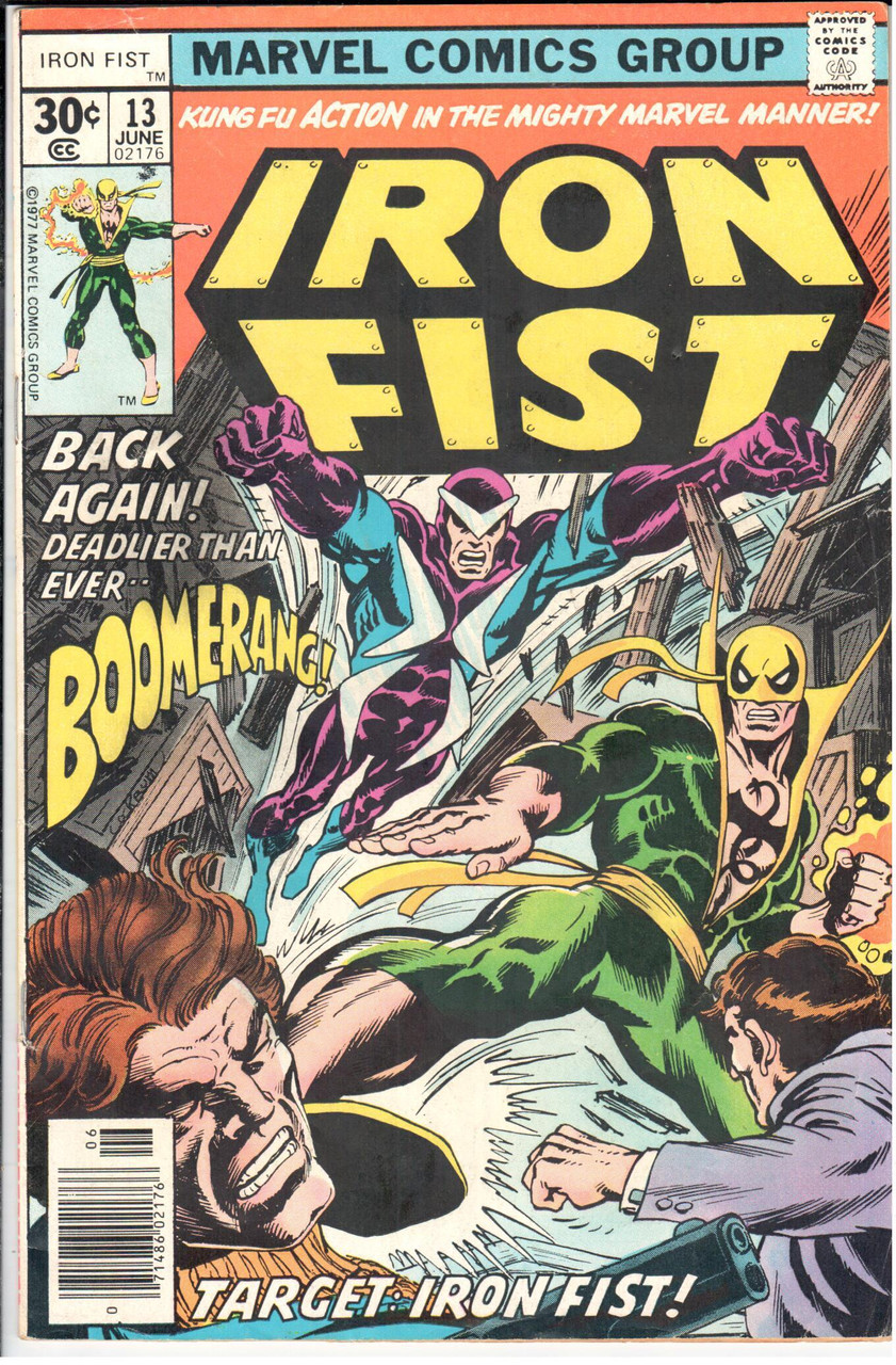 Iron Fist (1975 Series) #13 Newsstand FN+ 6.5