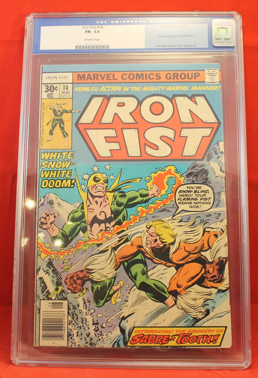 Iron Fist (1975 Series) #15 CGC 0118207003 FN- 5.5