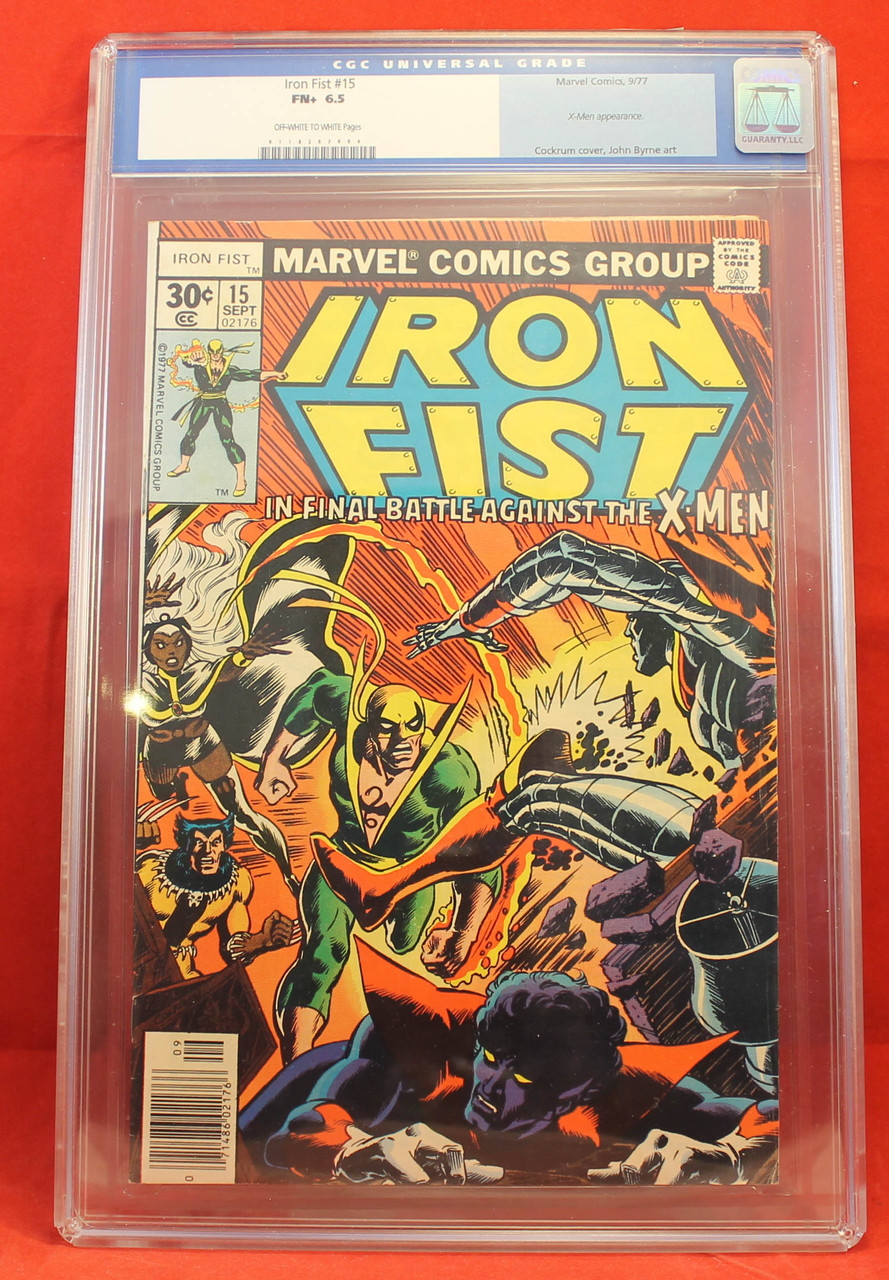 Iron Fist (1975 Series) #15 CGC 0118207004 FN+ 6.5