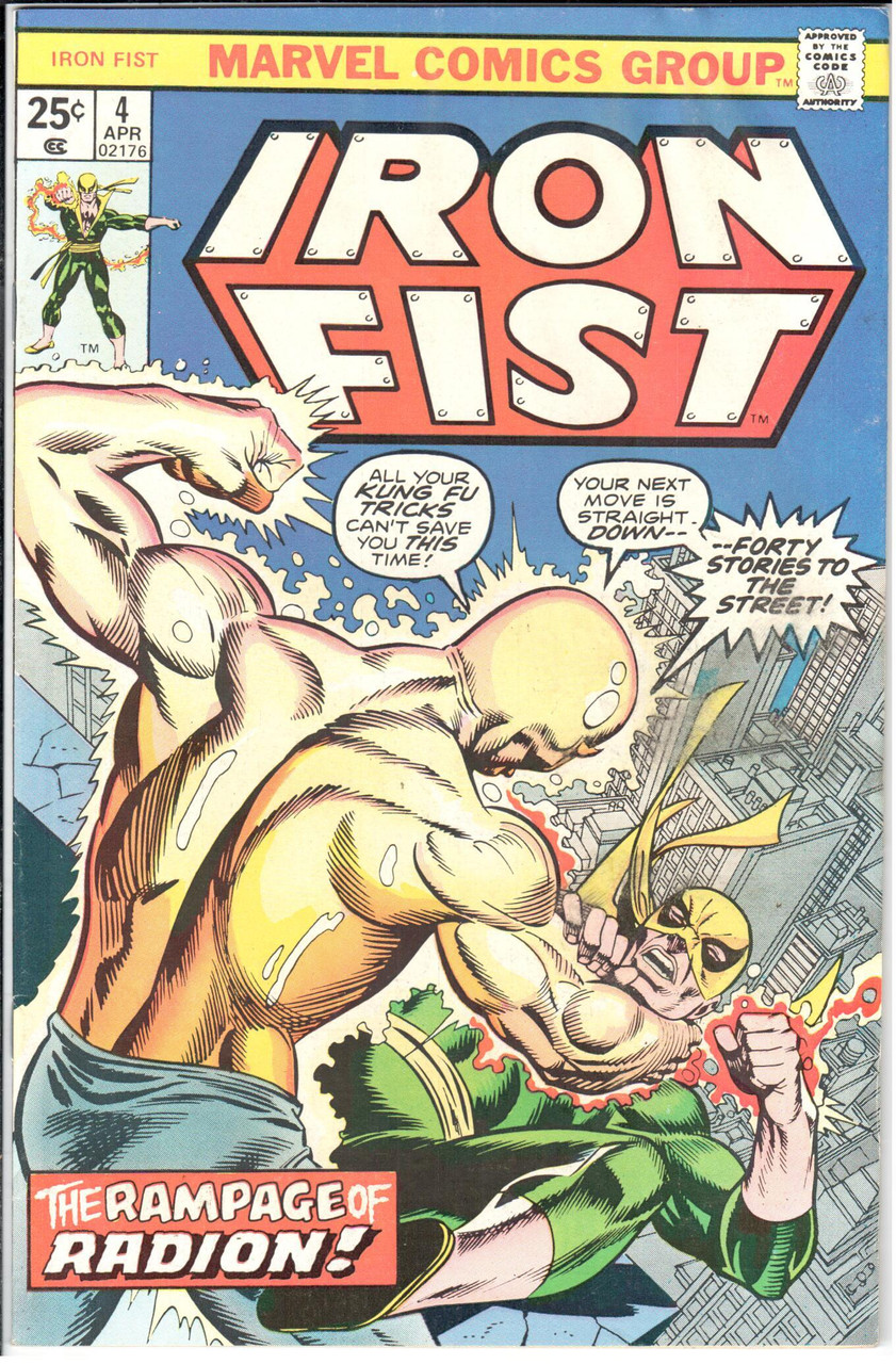 Iron Fist (1975 Series) #4 FN+ 6.5