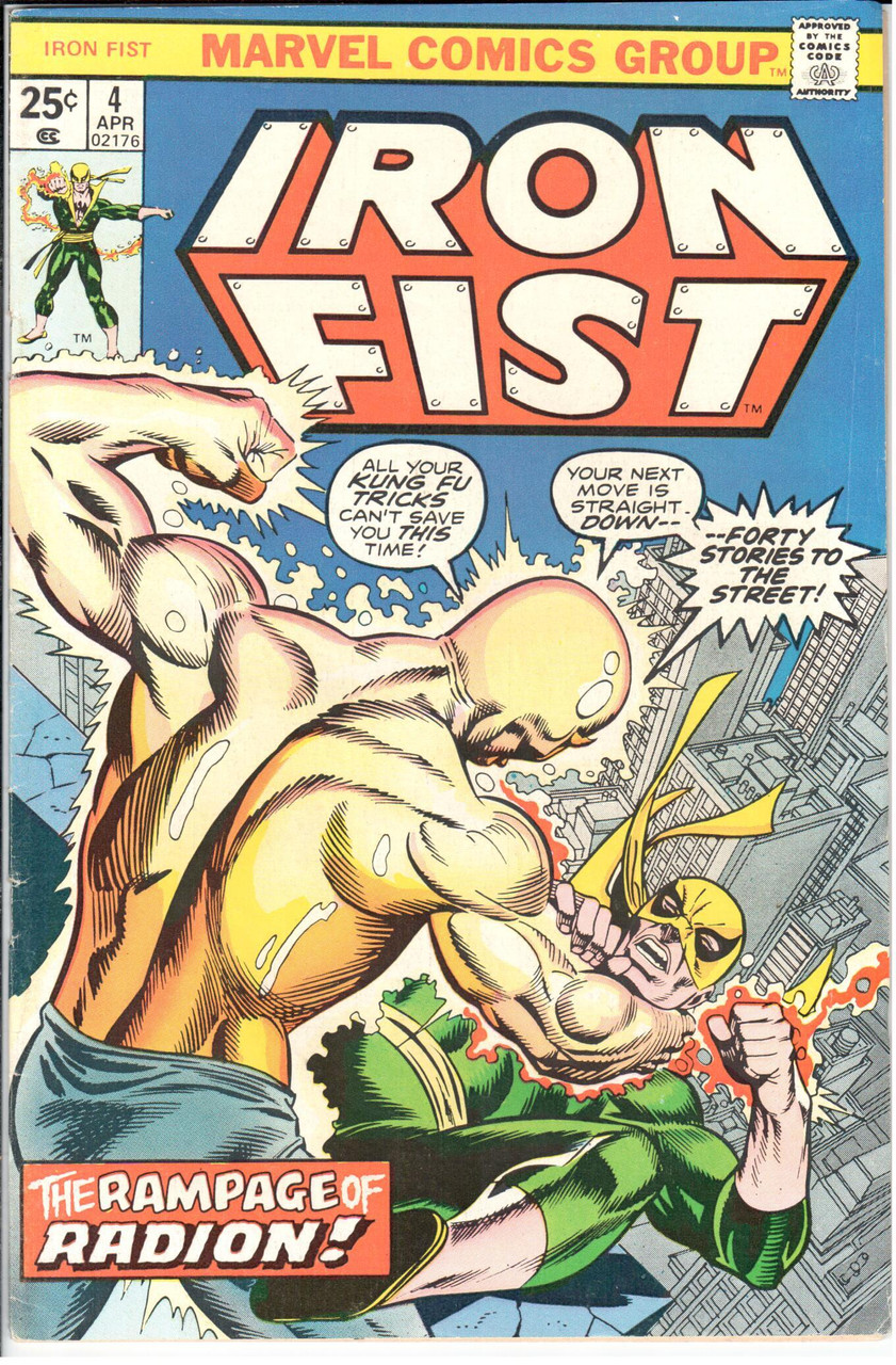 Iron Fist (1975 Series) #4 FN- 5.5