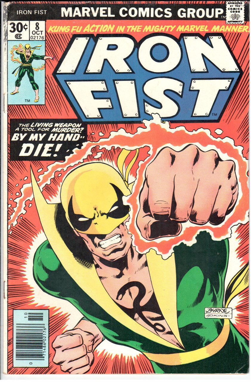 Iron Fist (1975 Series) #8 UPC FN+ 6.5