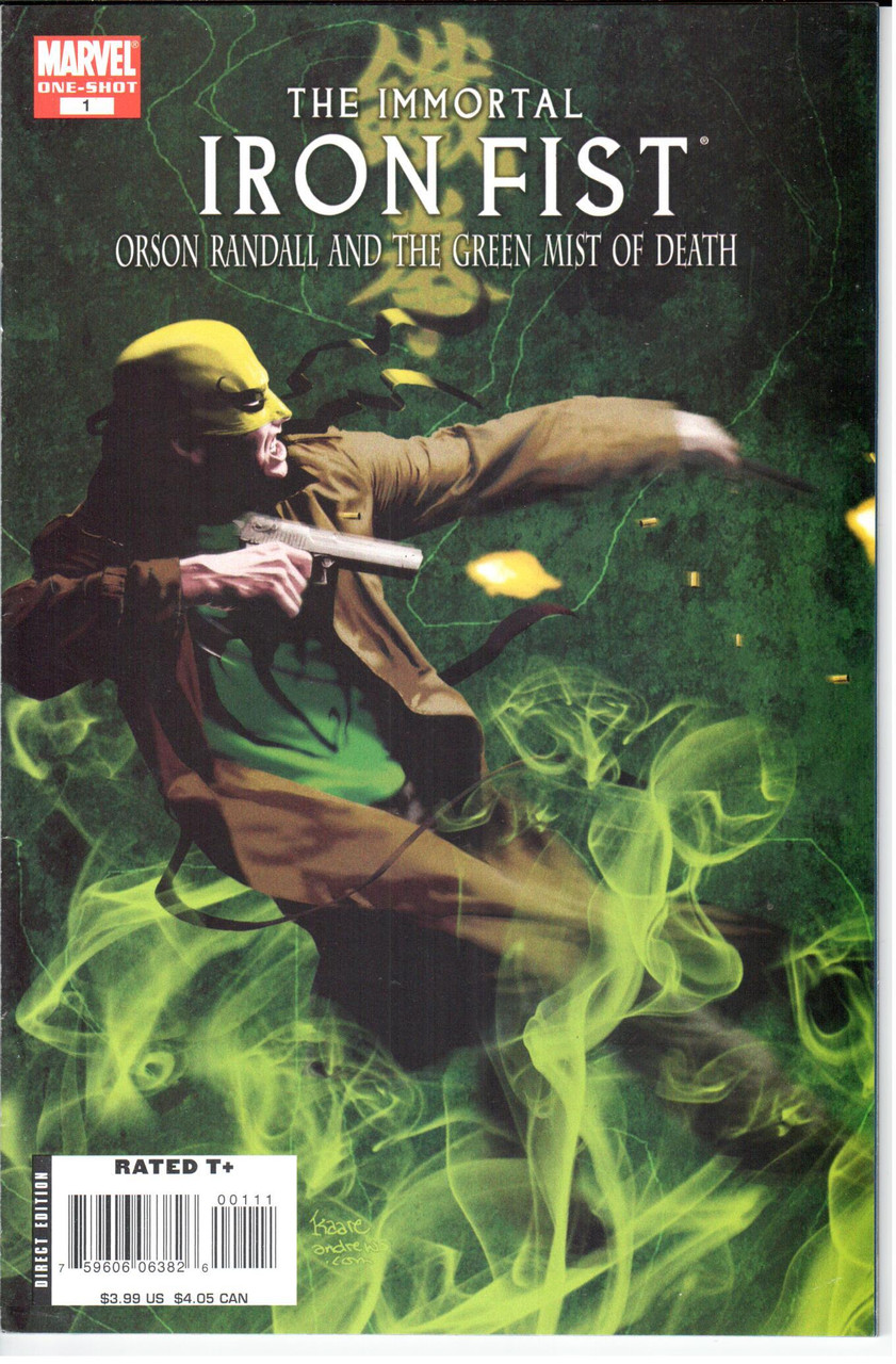 Iron Fist Orson Randall Green Mist #1 NM- 9.2