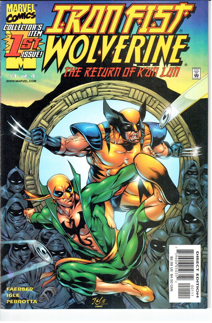 Iron Fist Wolverine #1 NM- 9.2