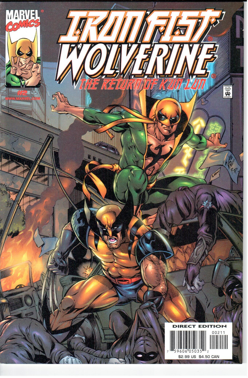 Iron Fist Wolverine #2 NM- 9.2