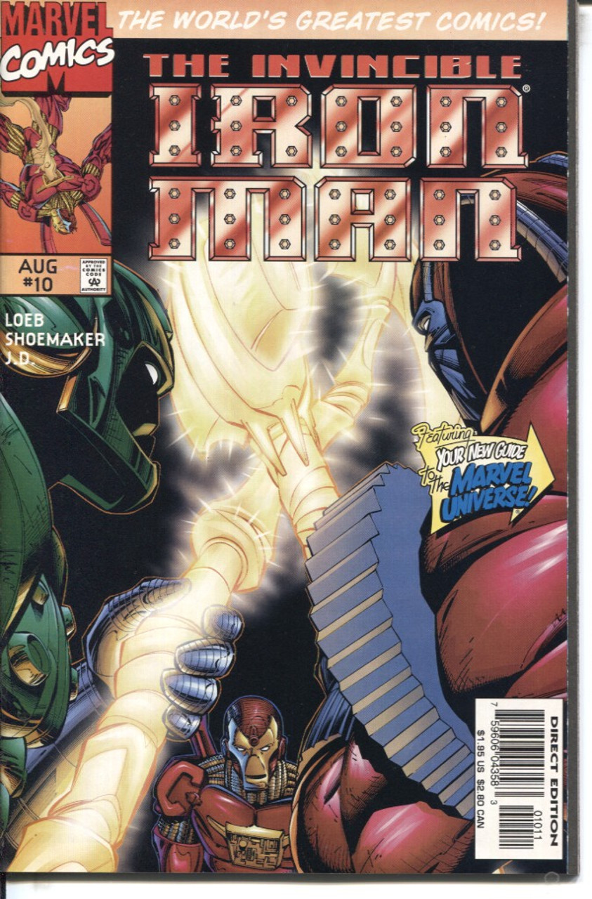 Iron Man (1996 Series) #10 #342 NM- 9.2