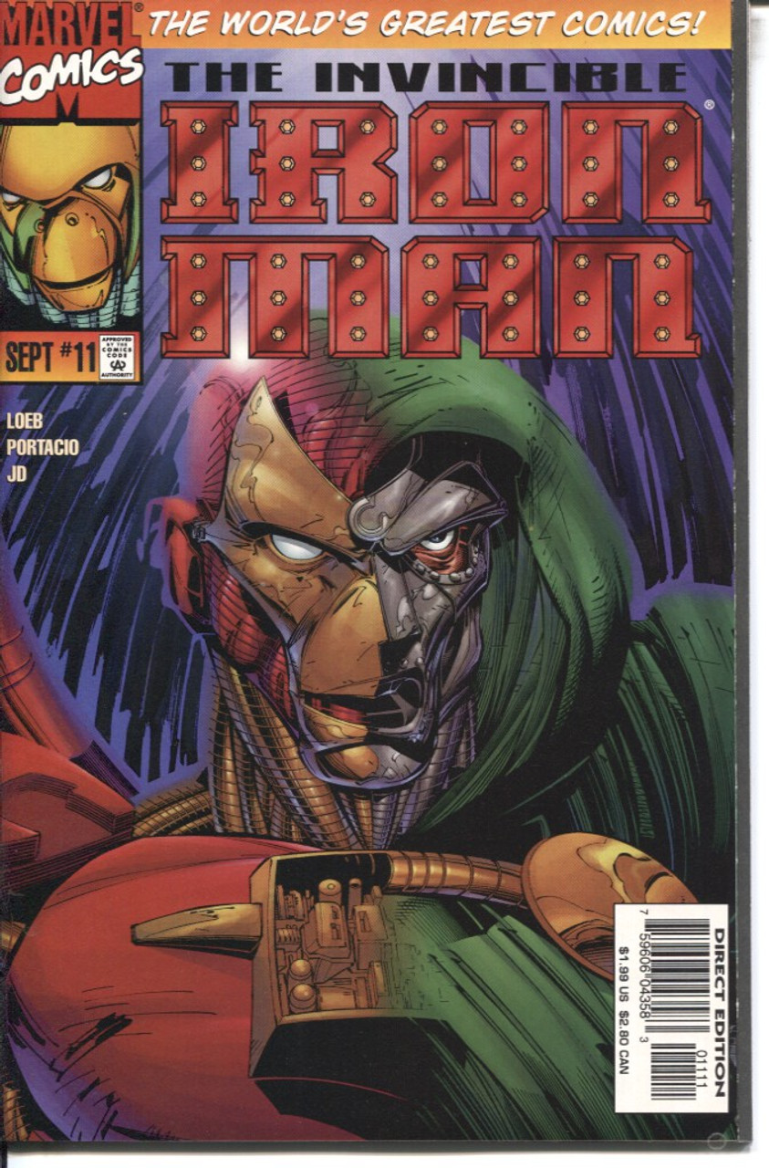 Iron Man (1996 Series) #11 #343 NM- 9.2