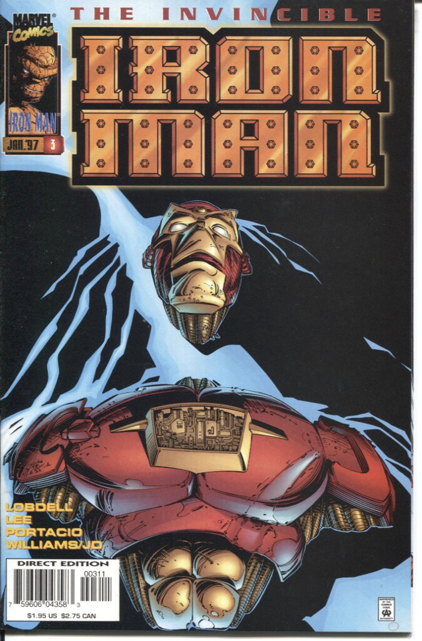 Iron Man (1996 Series) #3 #335 NM- 9.2