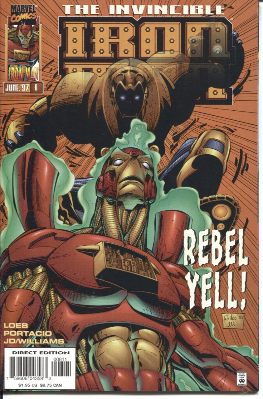 Iron Man (1996 Series) #8 #340 NM- 9.2