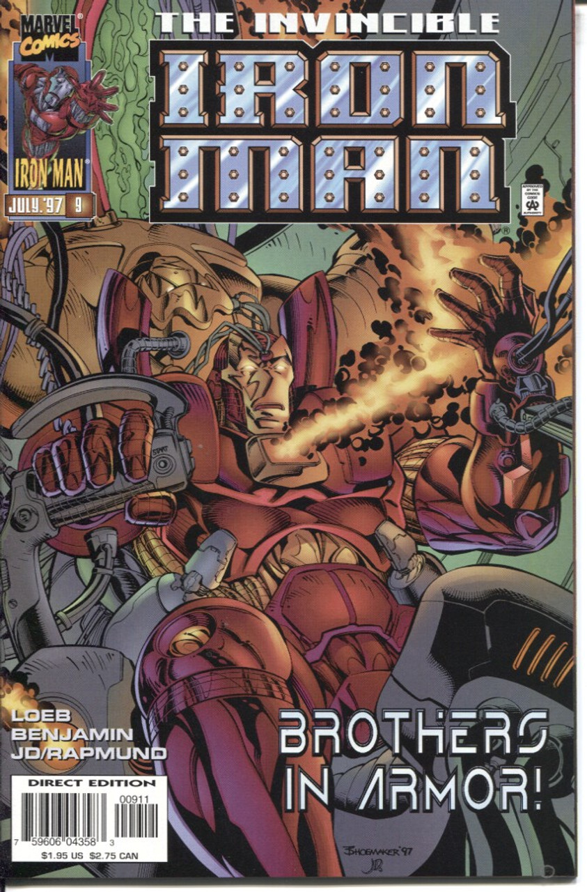 Iron Man (1996 Series) #9 #341 NM- 9.2