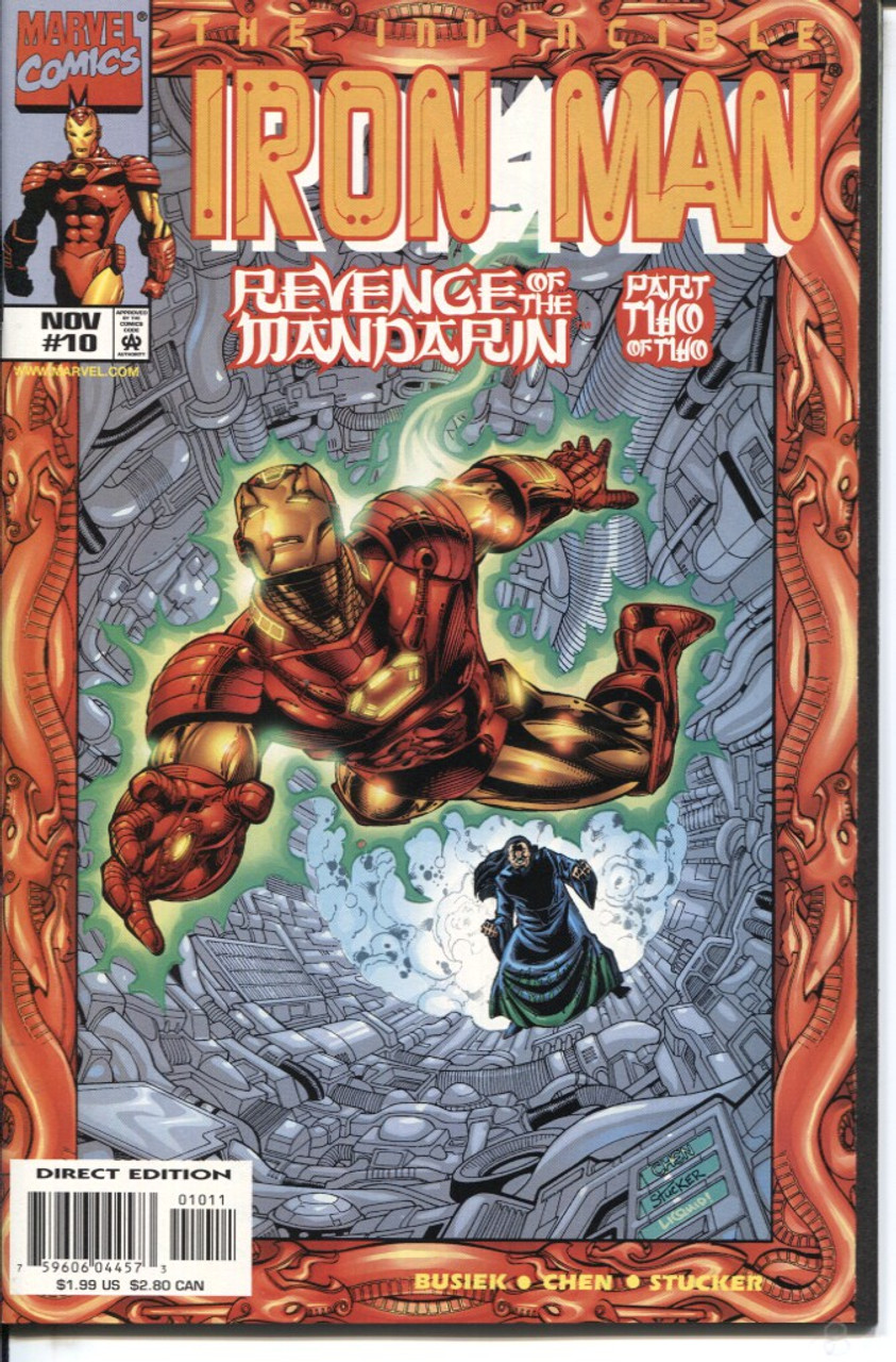 Iron Man (1998 Series) #10 #355 NM- 9.2
