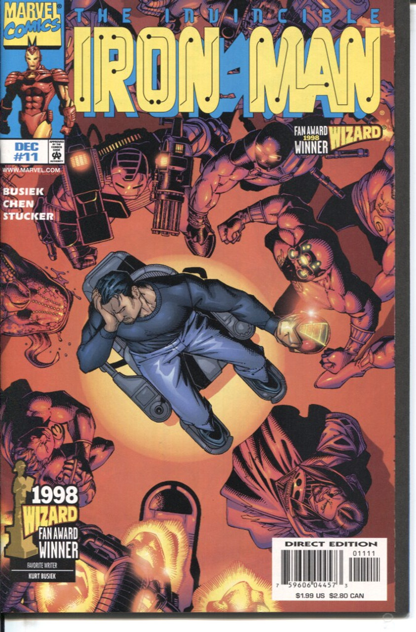 Iron Man (1998 Series) #11 #356 NM- 9.2