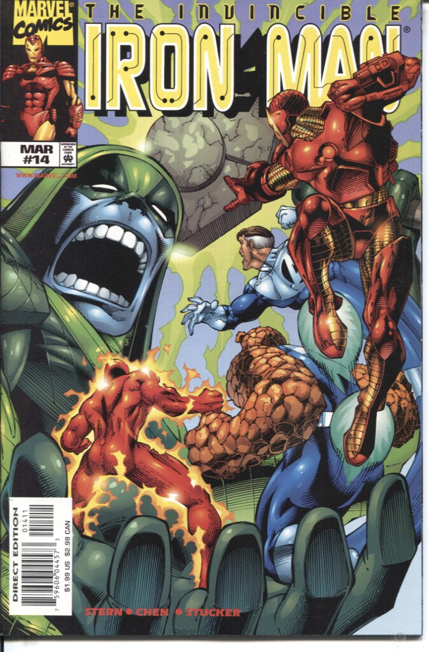 Iron Man (1998 Series) #14 #359 NM- 9.2