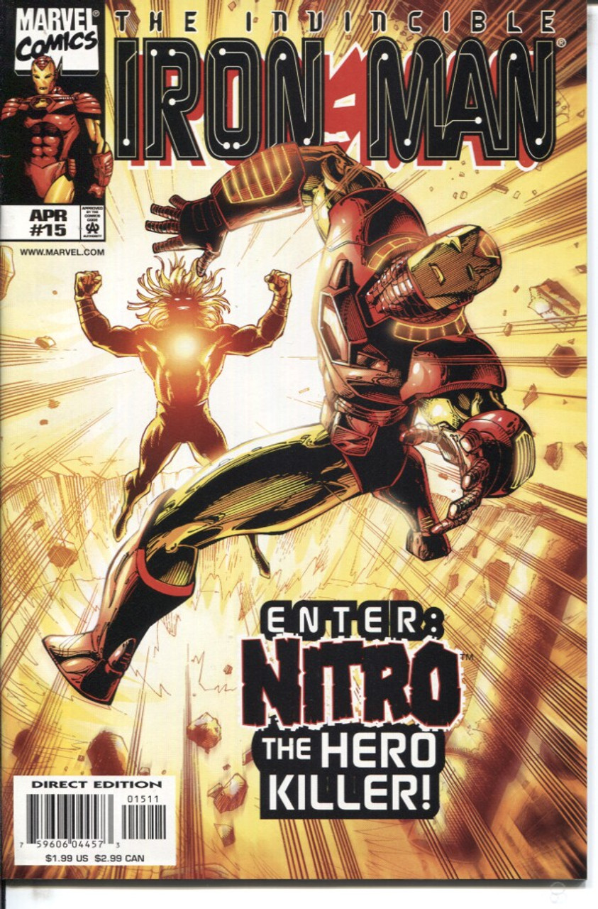 Iron Man (1998 Series) #15 #360 NM- 9.2