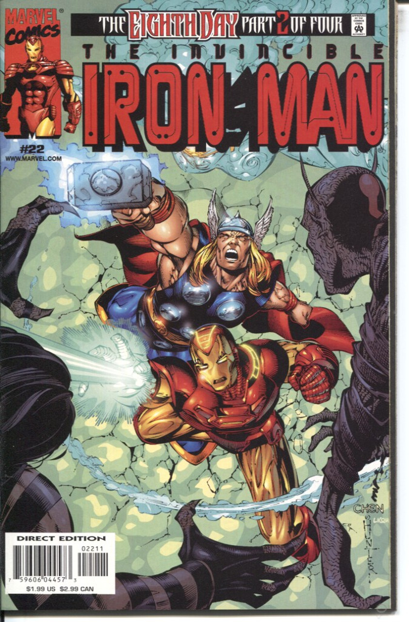 Iron Man (1998 Series) #22 #367 NM- 9.2