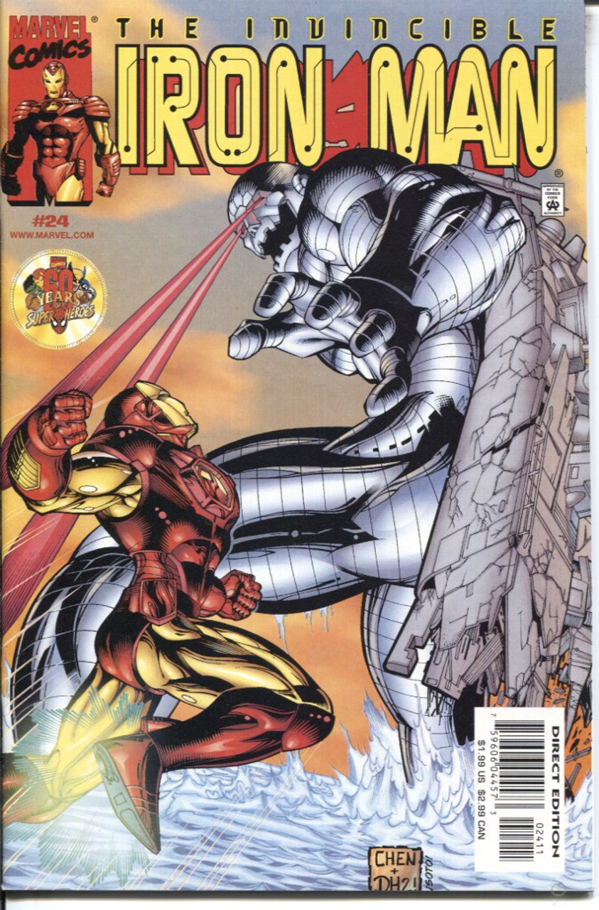 Iron Man (1998 Series) #24 #369 NM- 9.2