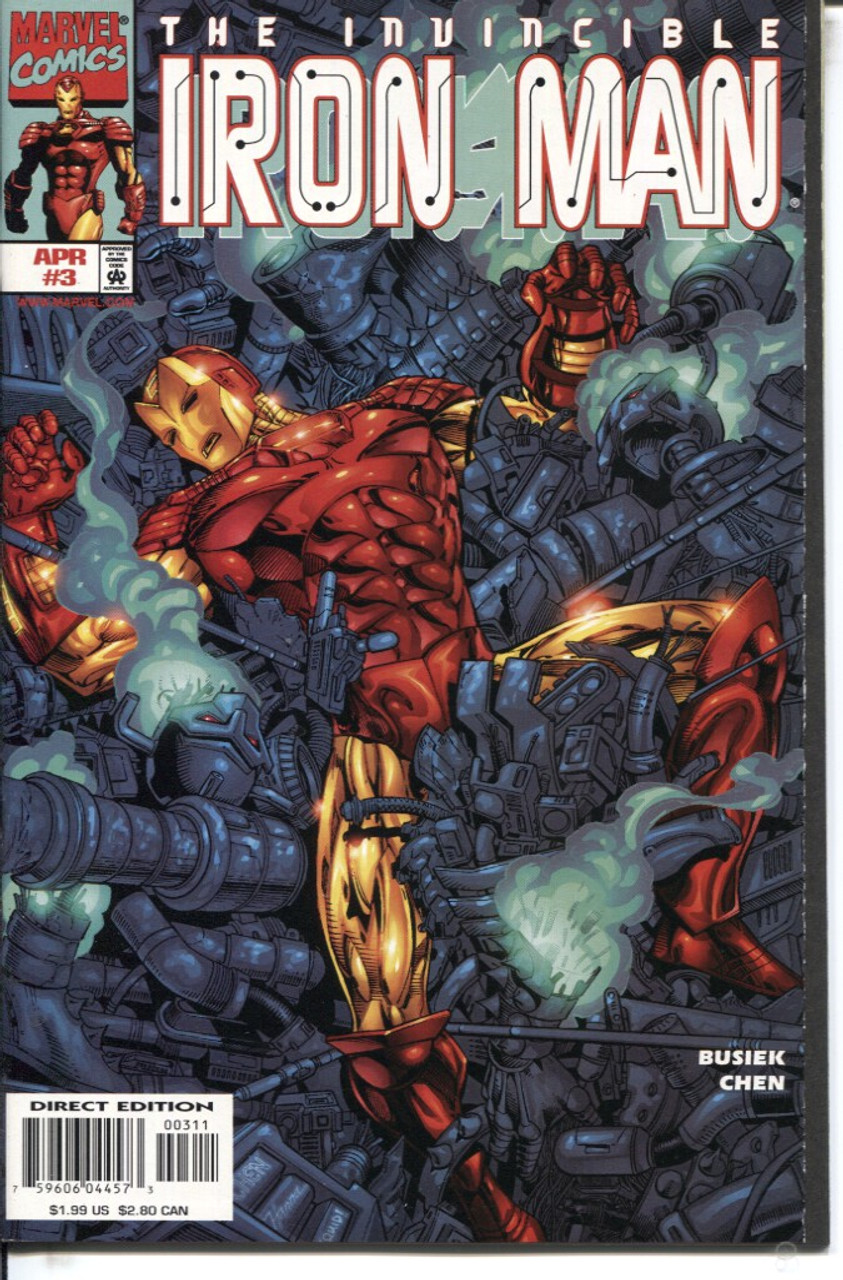 Iron Man (1998 Series) #3 #348 NM- 9.2