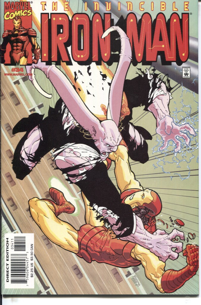 Iron Man (1998 Series) #34 #379 NM- 9.2