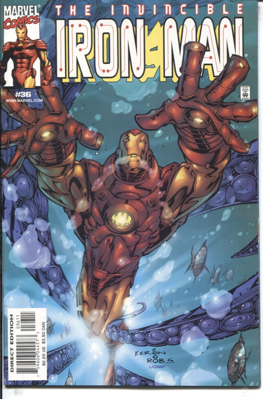 Iron Man (1998 Series) #36 #381 NM- 9.2