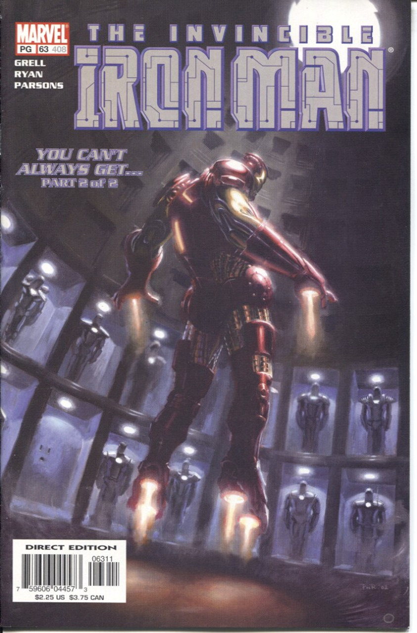 Iron Man (1998 Series) #63 #408 NM- 9.2