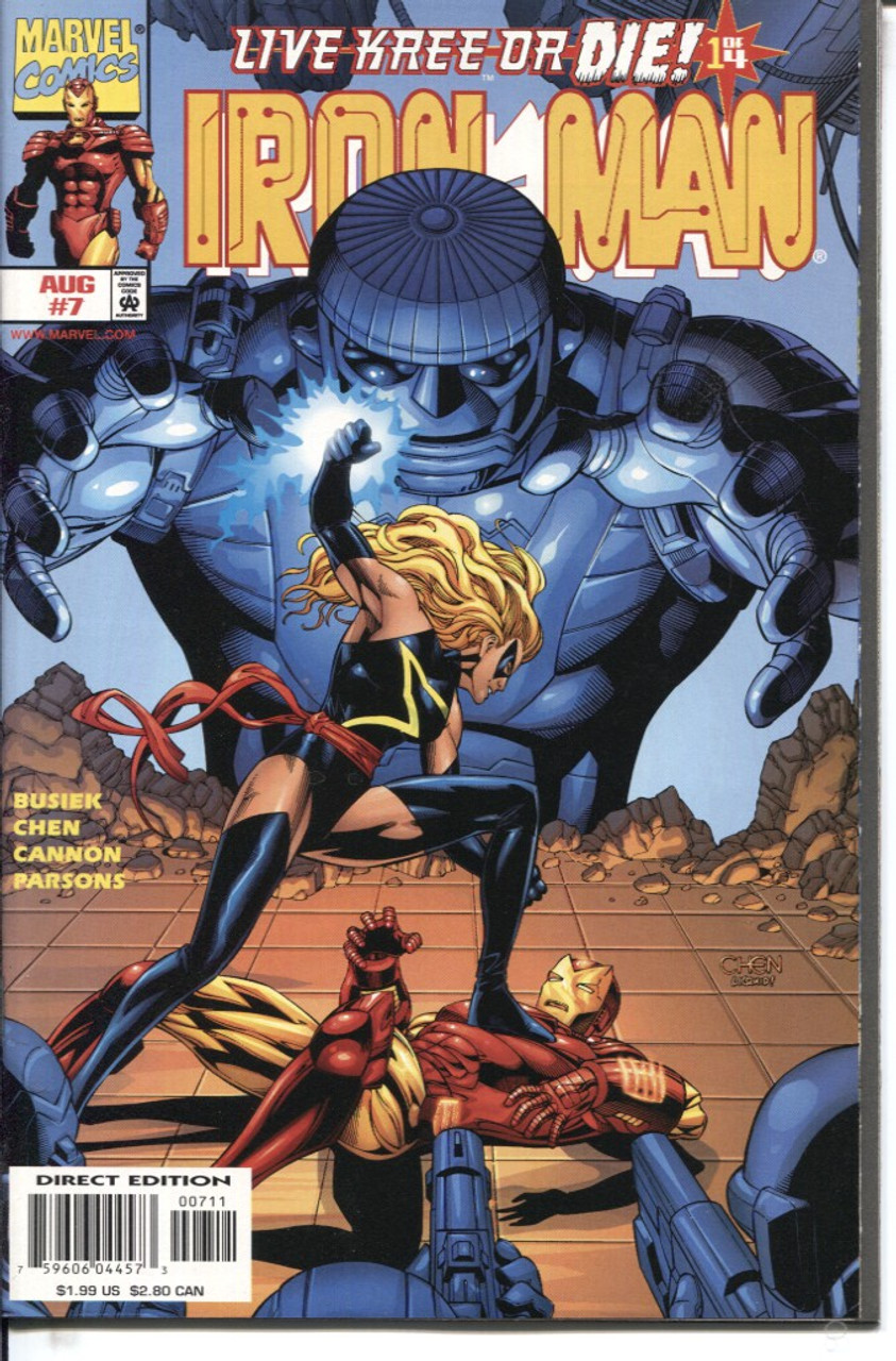 Iron Man (1998 Series) #7 #352 NM- 9.2