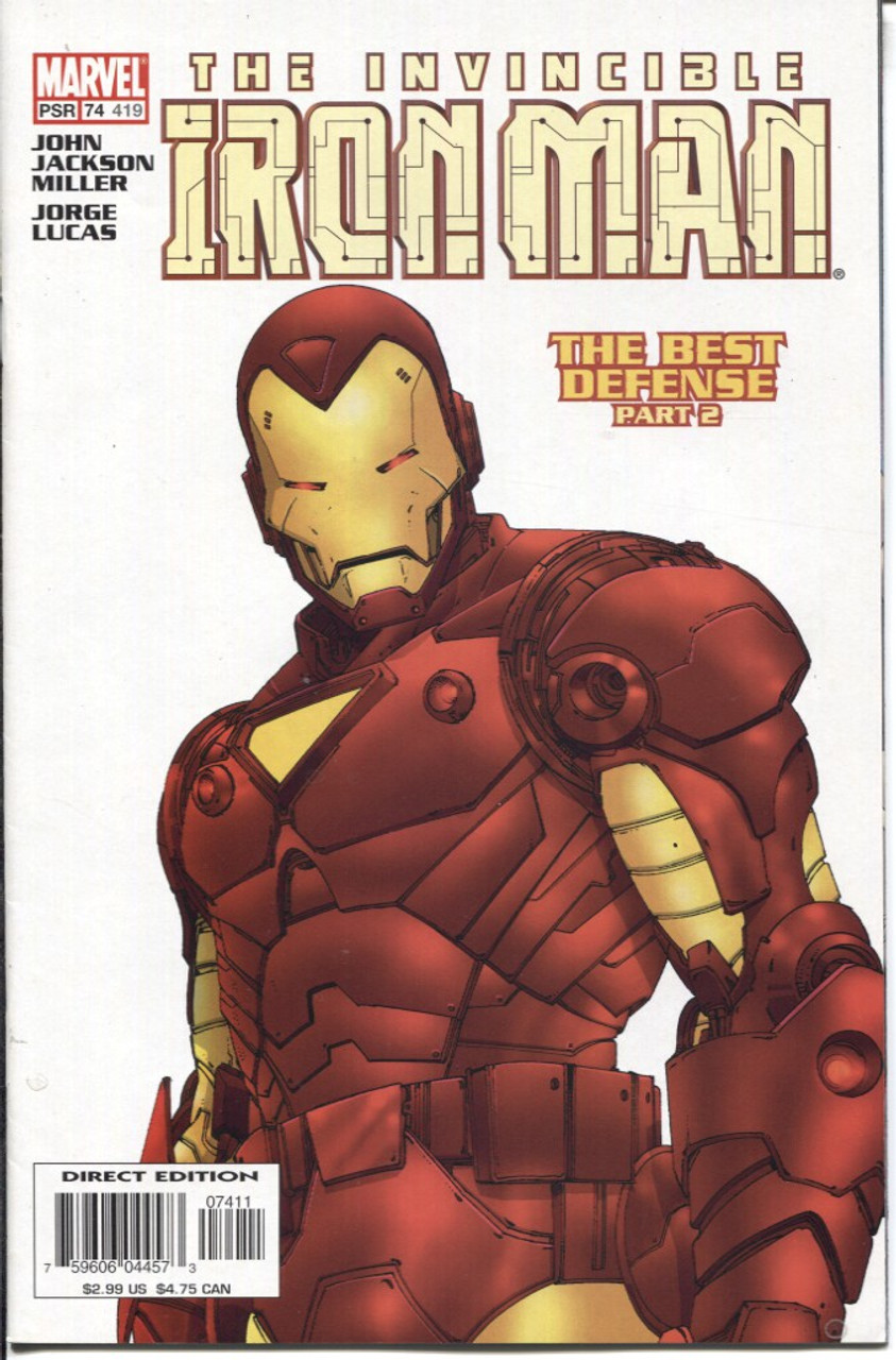 Iron Man (1998 Series) #74 #419 NM- 9.2