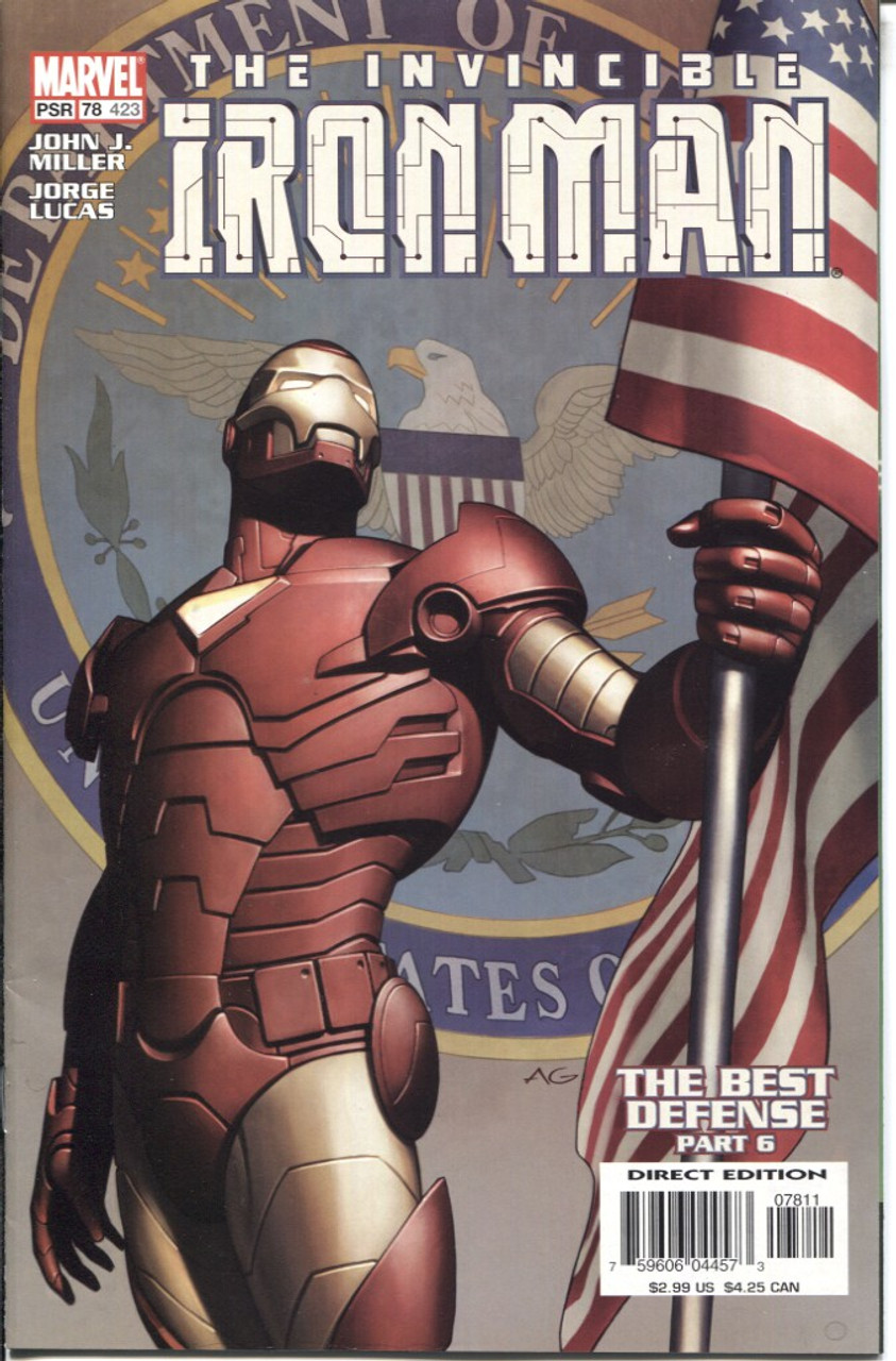 Iron Man (1998 Series) #78 #423 NM- 9.2