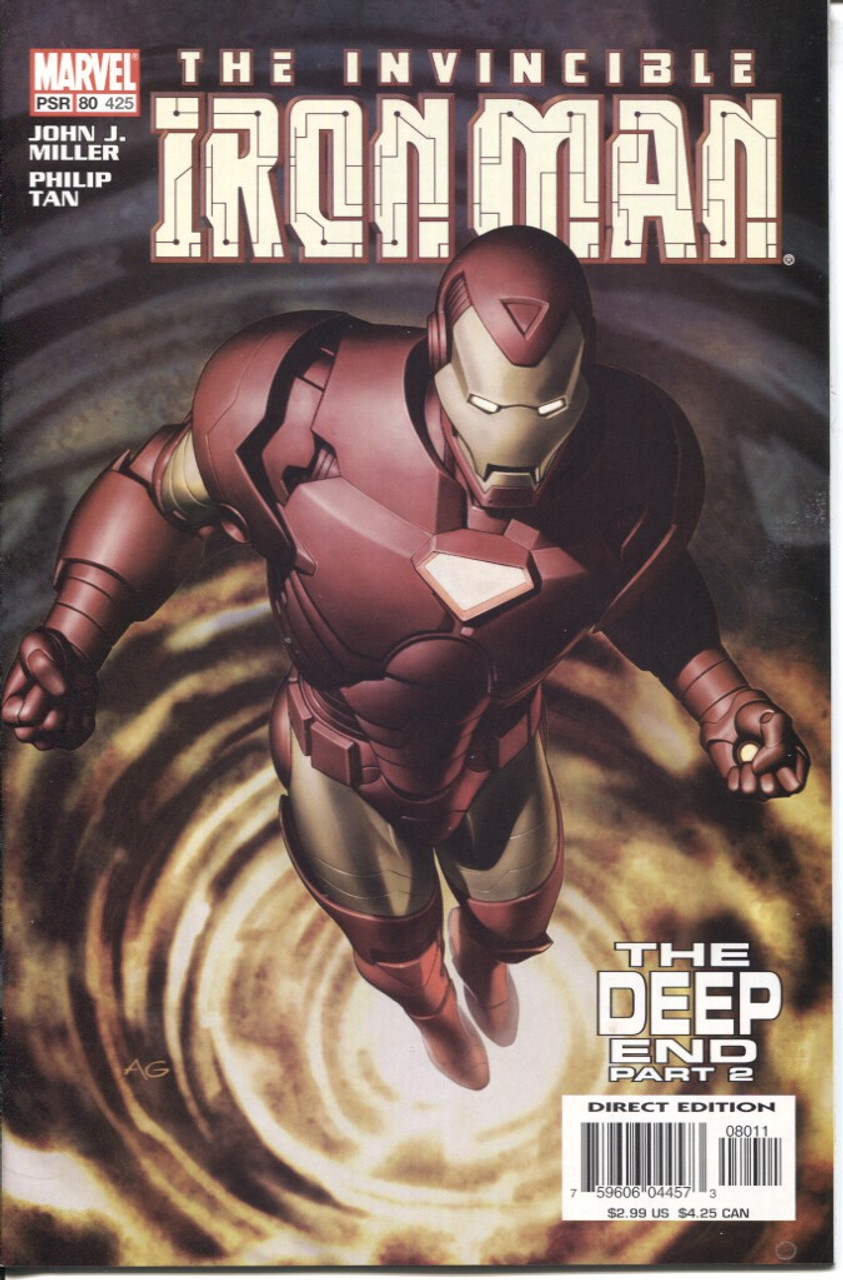 Iron Man (1998 Series) #80 #425 NM- 9.2