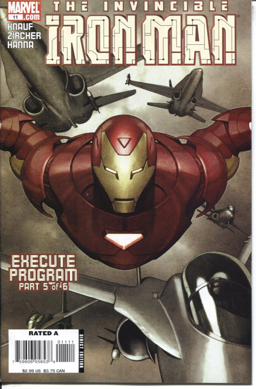 Iron Man (2005 Series) #11 #445 NM- 9.2