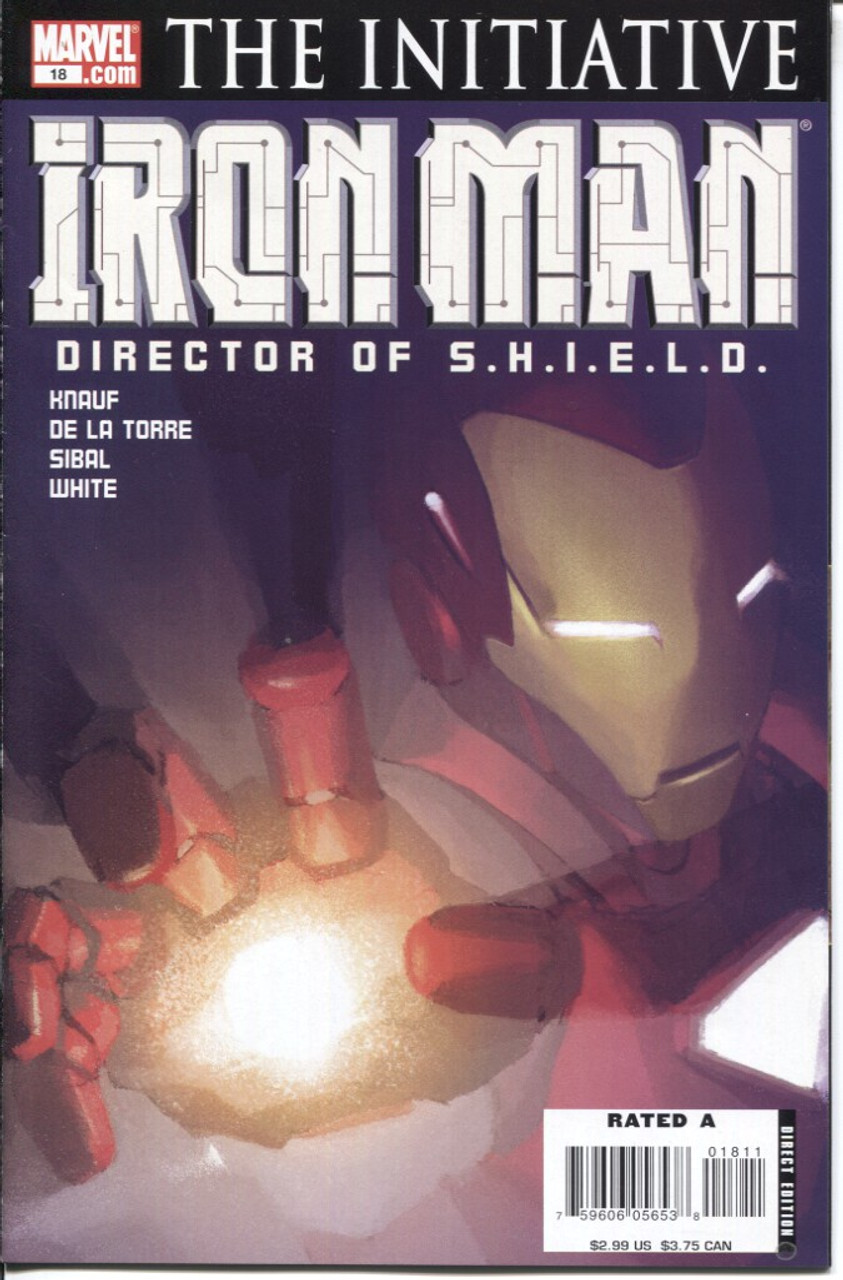 Iron Man (2005 Series) #18 #452 NM- 9.2