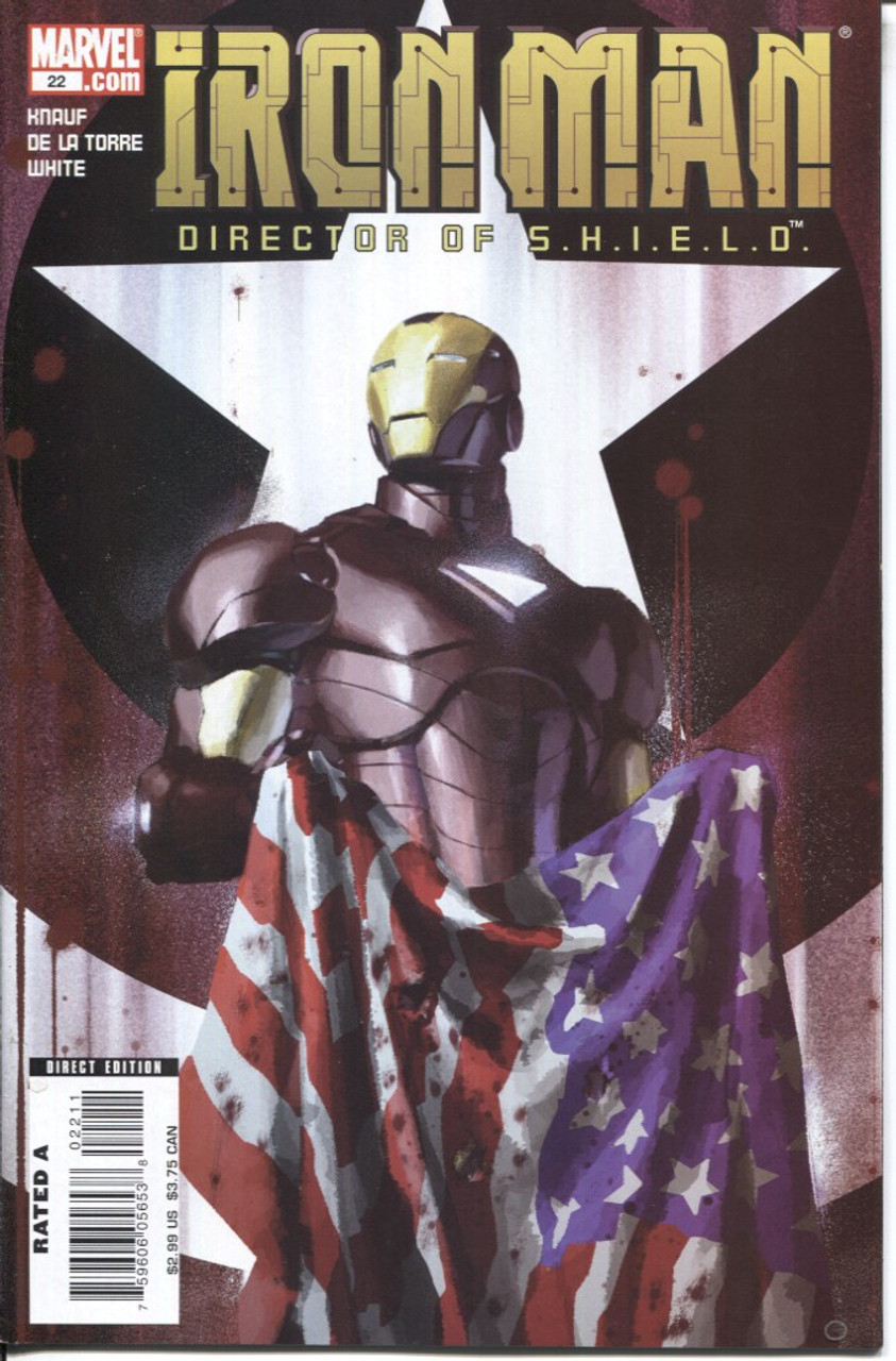 Iron Man (2005 Series) #22 #456 NM- 9.2