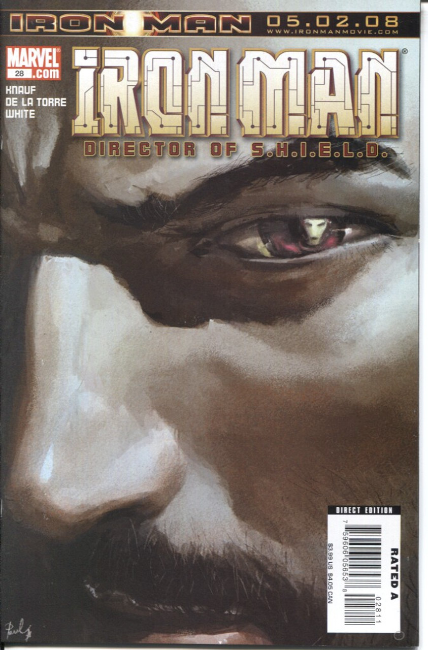 Iron Man (2005 Series) #28 #462 NM- 9.2