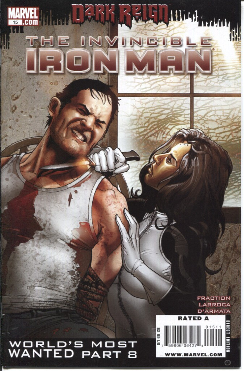 Iron Man (2008 Series) #15A #481 NM- 9.2