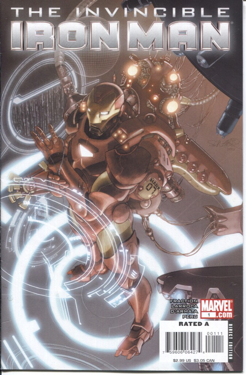 Iron Man (2008 Series) #1A #467 NM- 9.2