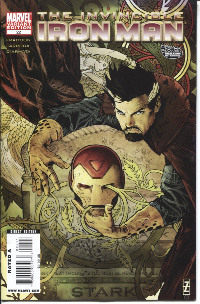Iron Man (2008 Series) #22B #488 NM- 9.2