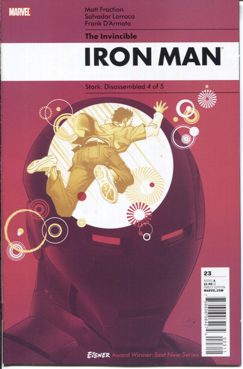 Iron Man (2008 Series) #23A #489 NM- 9.2