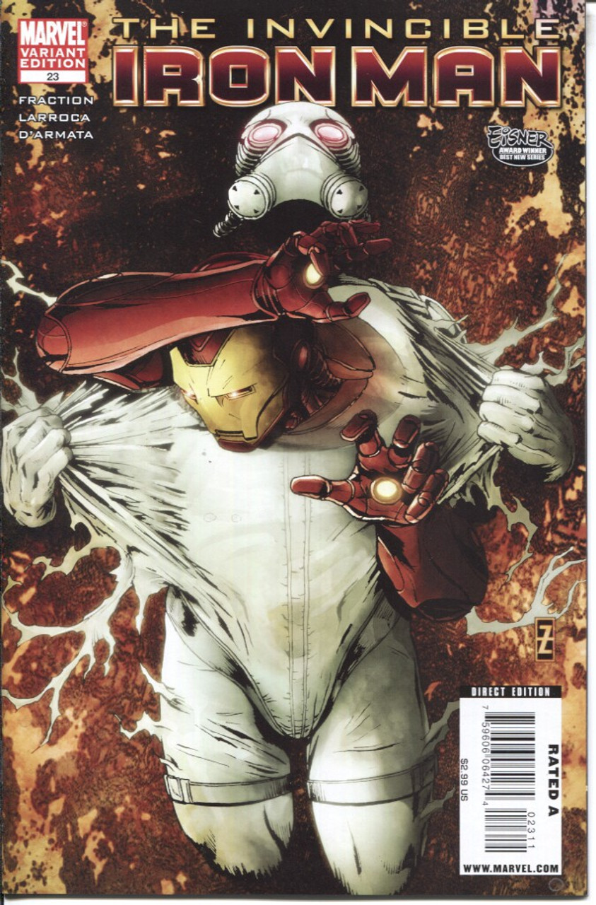 Iron Man (2008 Series) #23B #489 NM- 9.2