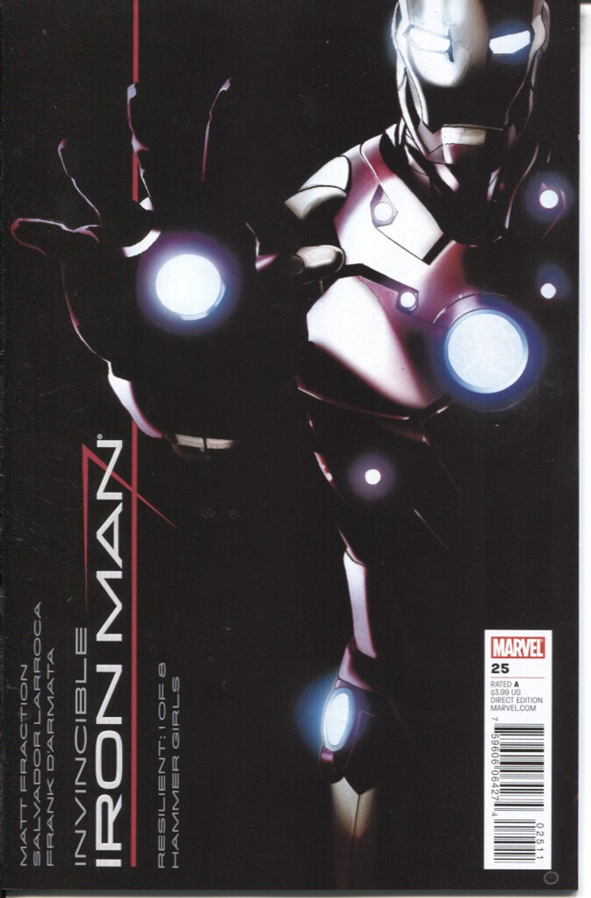 Iron Man (2008 Series) #25B #491 NM- 9.2