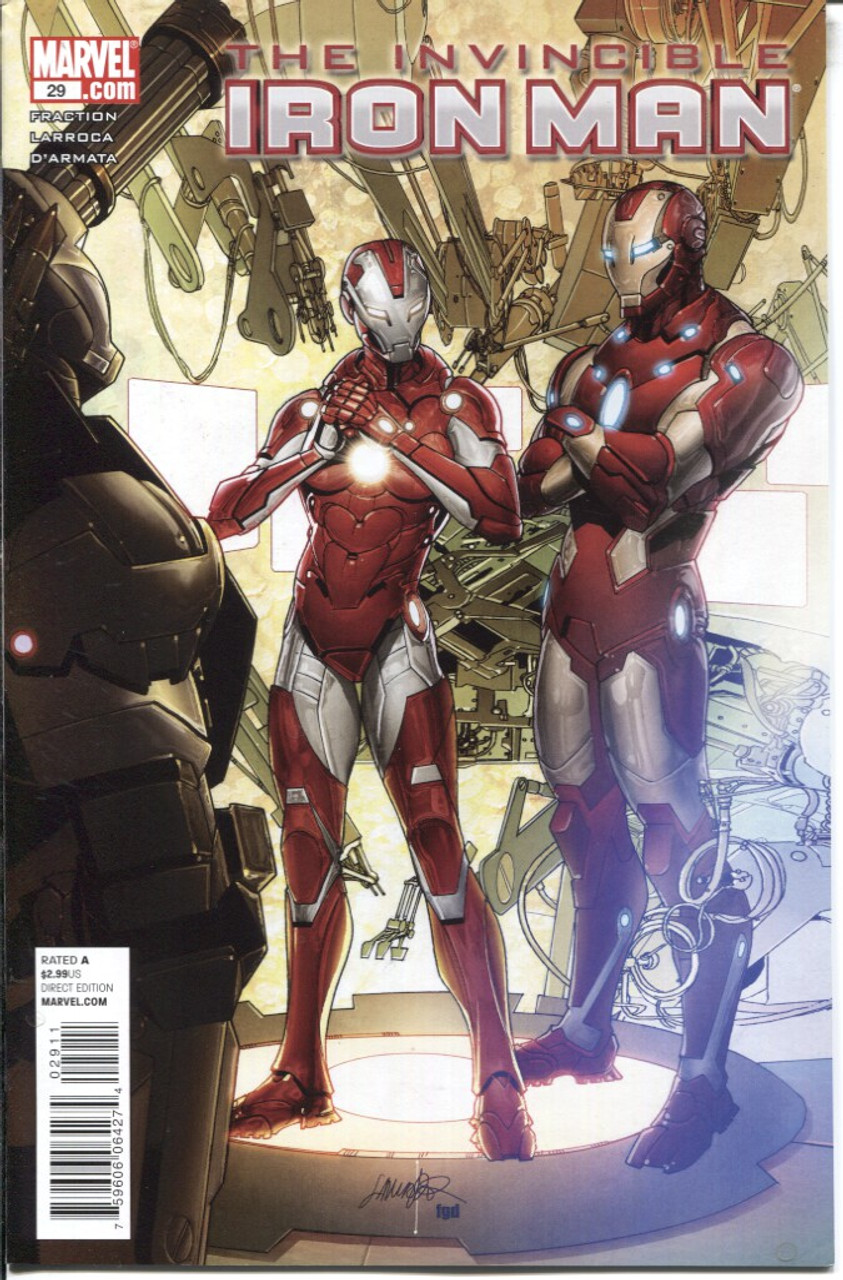 Iron Man (2008 Series) #29A #495 NM- 9.2
