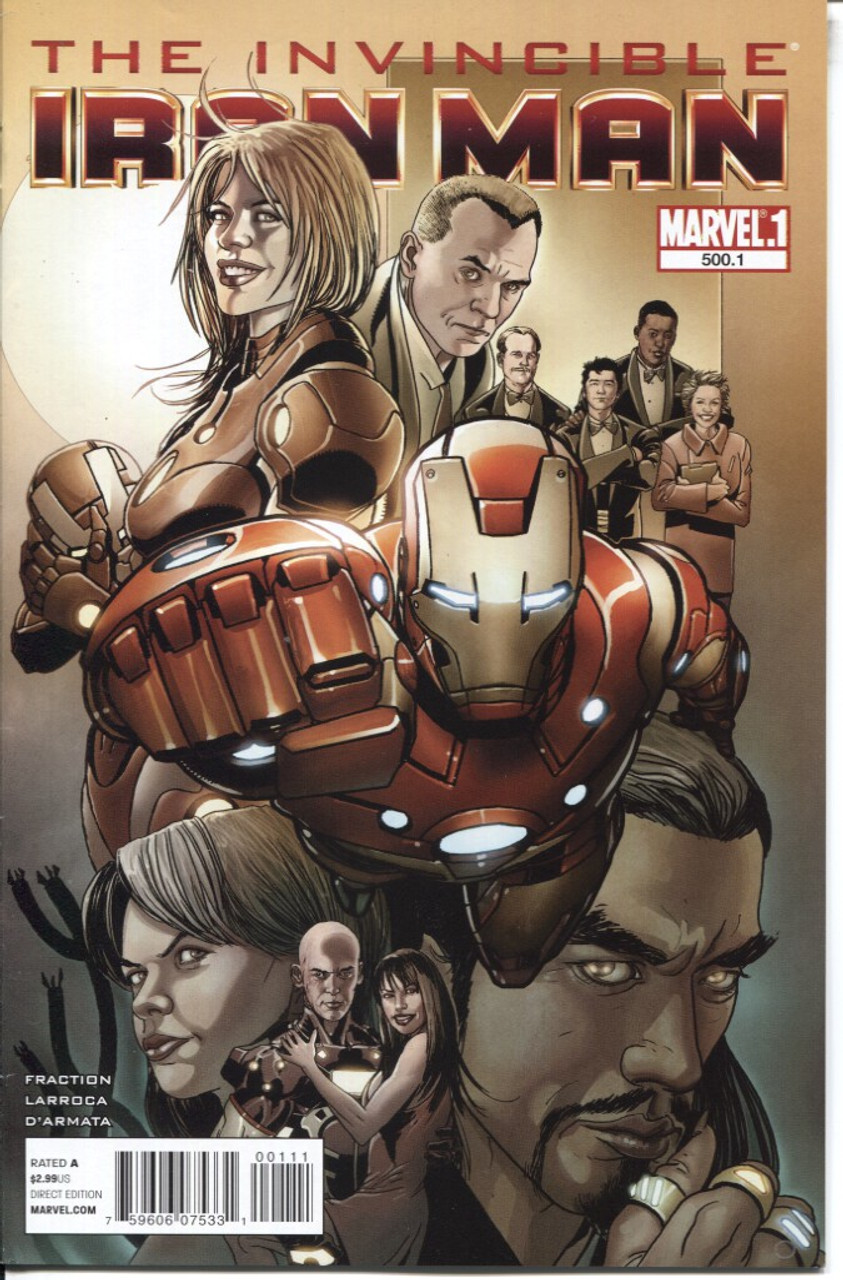 Iron Man (2008 Series) #500.1 NM- 9.2