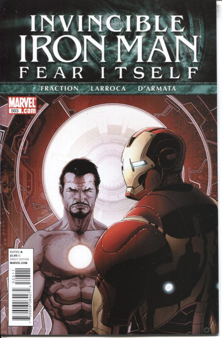 Iron Man (2008 Series) #503A NM- 9.2