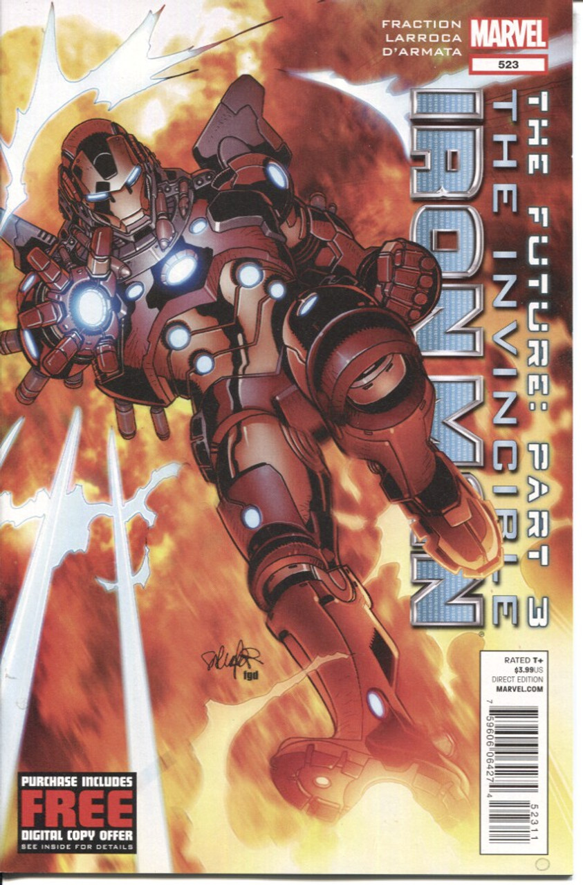 Iron Man (2008 Series) #523 NM- 9.2