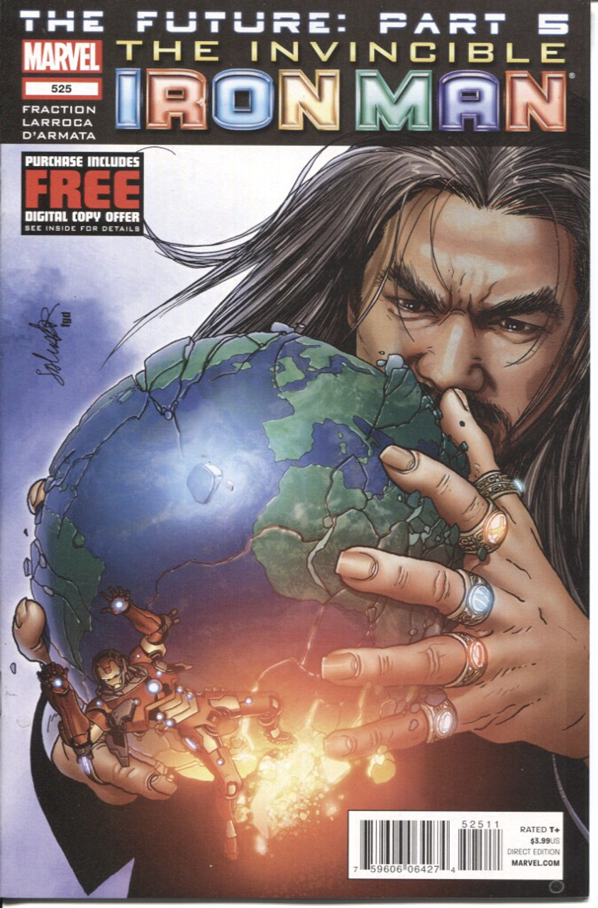 Iron Man (2008 Series) #525 NM- 9.2